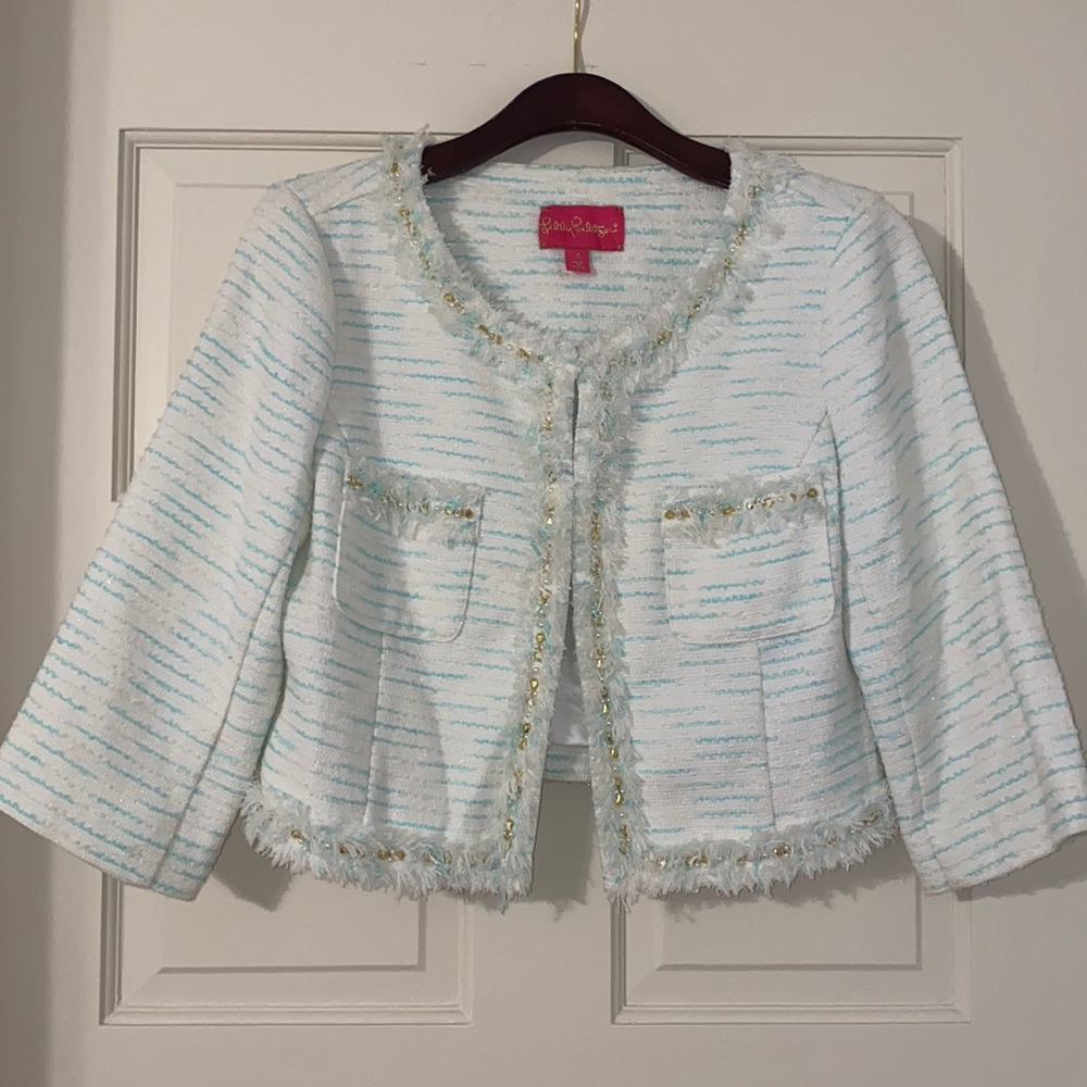 Lilly Pulitzer Tweed Jacket